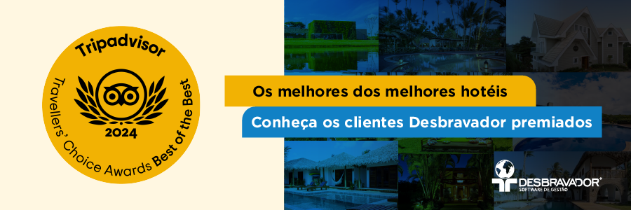 CLIENTES DESBRAVADOR ENTRE OS MELHORES DOS MELHORES HOTÉIS DO MUNDO!